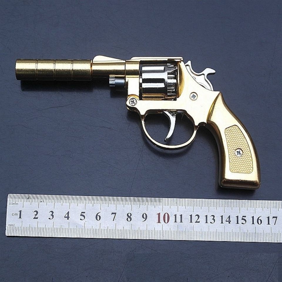 砸子火炮左轮纸炮抢炮纸 玩具枪火炮8090后怀旧儿童玩具枪左轮纸炮枪1