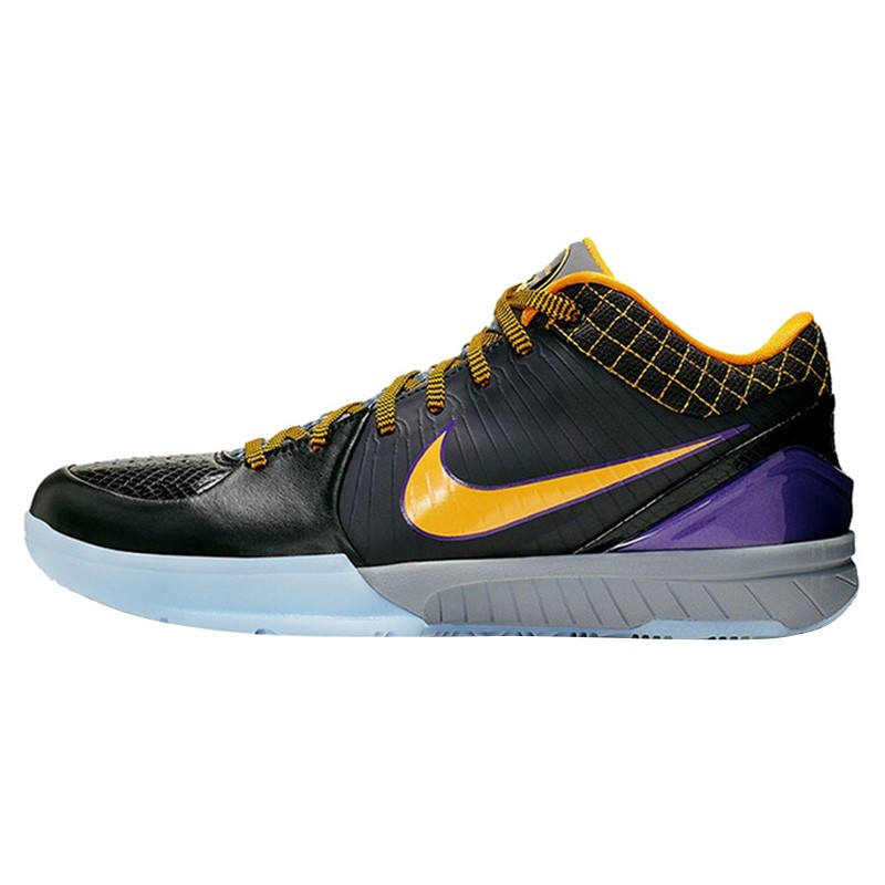 耐克男鞋 nike kobe 4 protro zk4 科比4联名款季后赛白黄涂鸦篮球鞋