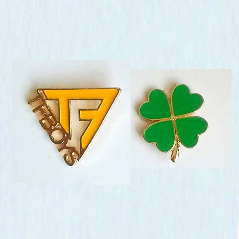 标志胸针周边徽章幸四叶草别针情侣闺蜜应援礼物书包配饰tfboys四叶草