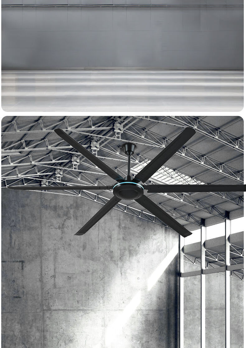 全店八折奥克斯电风扇吊扇家用客厅餐厅静音大风力工厂吊式电扇六叶吊