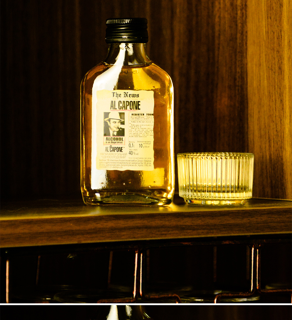 阿尔卡彭alcapone乌克兰威士忌高度数进口洋酒500ml瓶