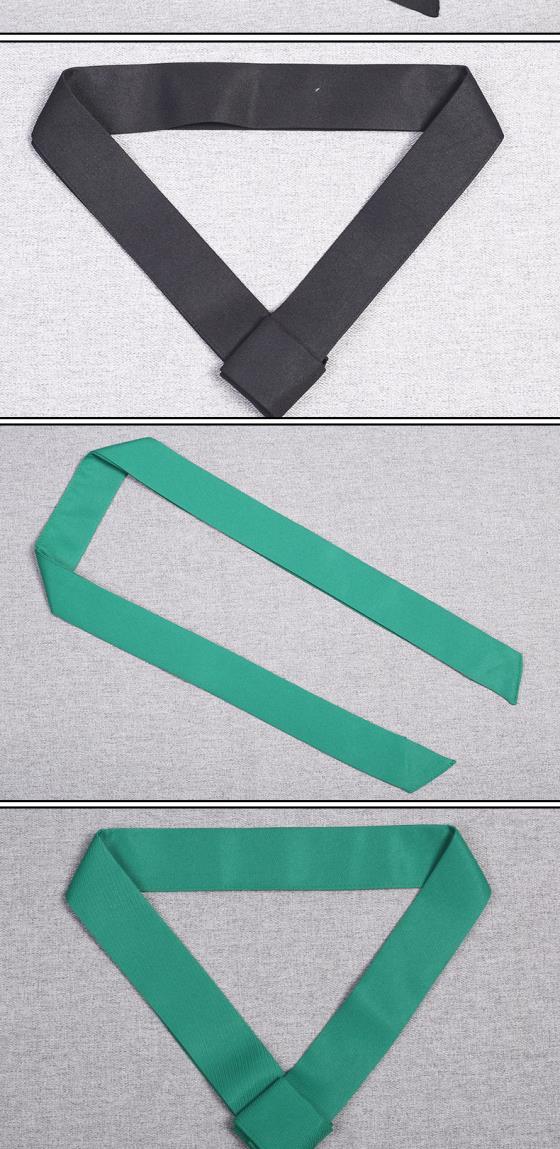 枳洁新品厨师领结领巾贵王者厨师领巾厨房厨师长领结男厨师工作服汗巾