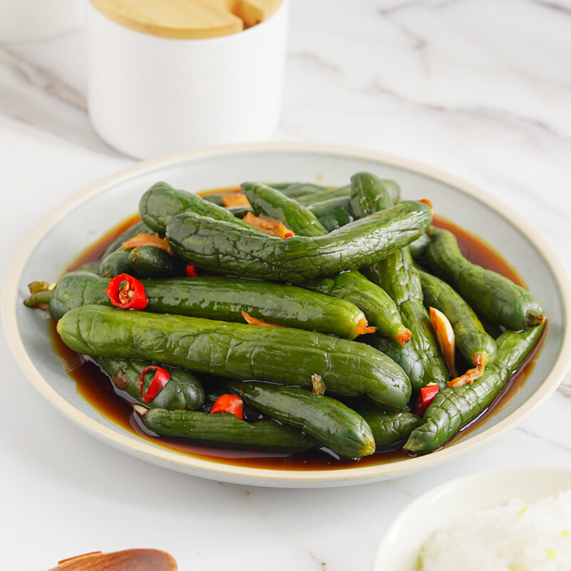 延边泡菜朝鲜族咸菜腌黄瓜酱黄瓜小黄瓜酱菜下饭酸甜脆400g未尚味韩式