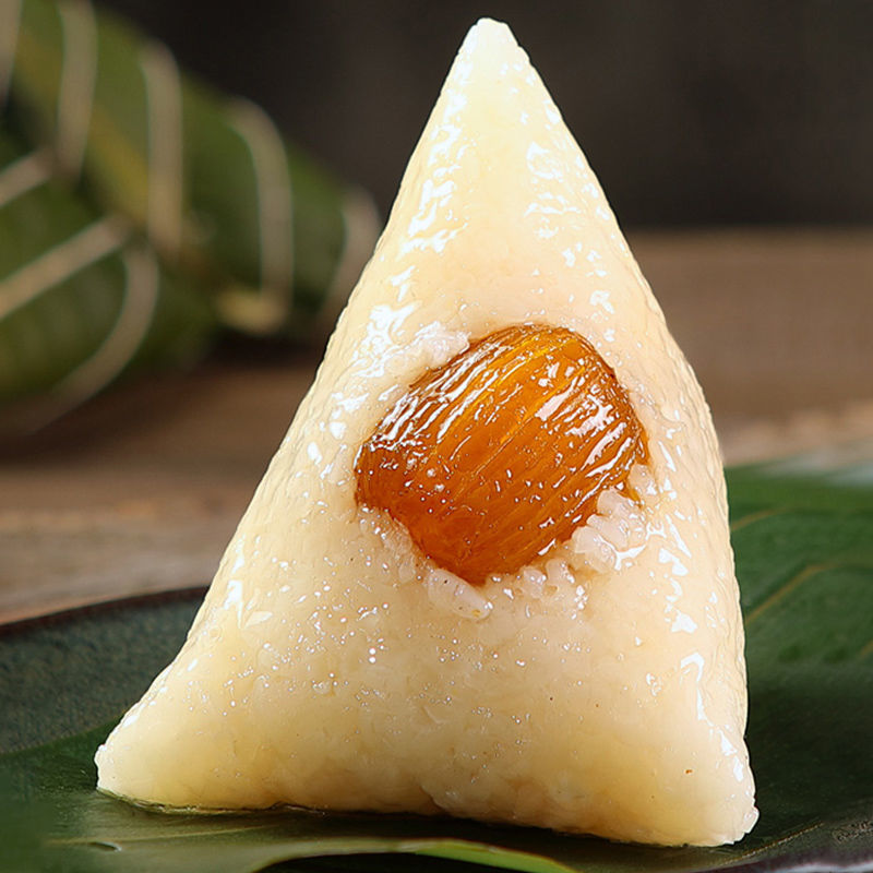 嘉兴粽子大鲜肉粽蛋黄肉粽散装豆沙蜜枣棕子竹篮礼盒装团购批发6只鲜