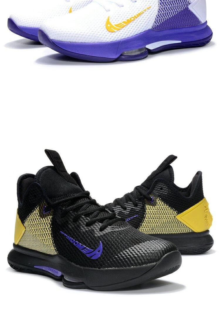 【官方旗舰店】詹姆斯篮球鞋见证4实战低帮恩施球鞋男夏季18冰蓝low