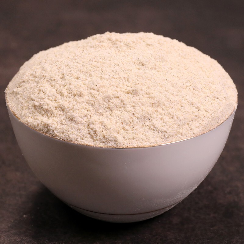 万谷食美黑麦粉石磨黑小麦全麦面粉2斤含麦麸粗粮杂粮面粉烘焙原料