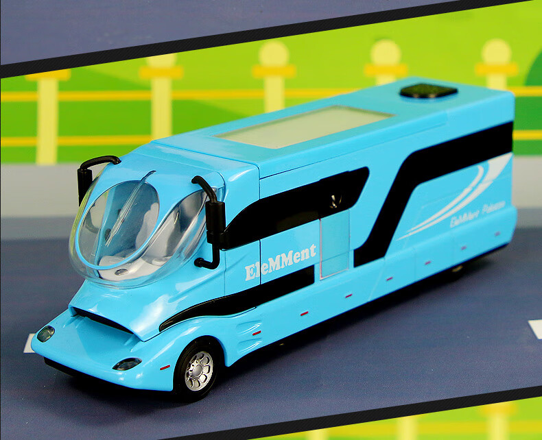 房车玩具大号号房车玩具车男孩儿童玩具汽车模型合金露营恺威旅行房车