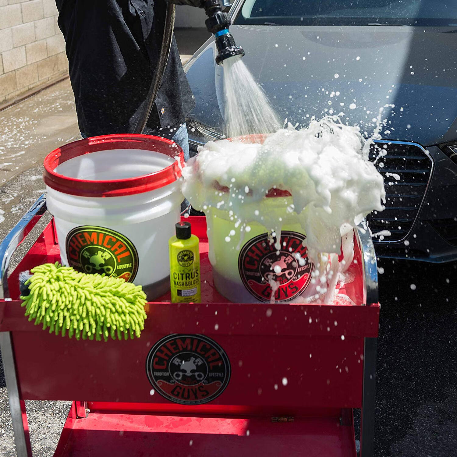 guys美国进口化学小子柑橘洗车液上光泡沫洗车水蜡汽车强力去污 汽美