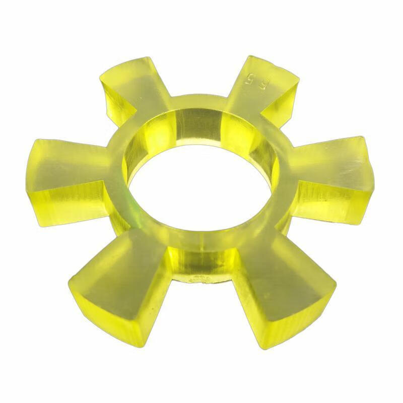 梅联轴器缓冲垫橡胶六角垫聚氨酯六角弹性块电机水泵对轮圈胶垫 外径