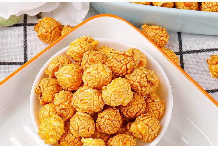 小山驴礼爆260g桶装小山驴礼爆爆米花球形奶油焦糖味休闲零食品小吃2