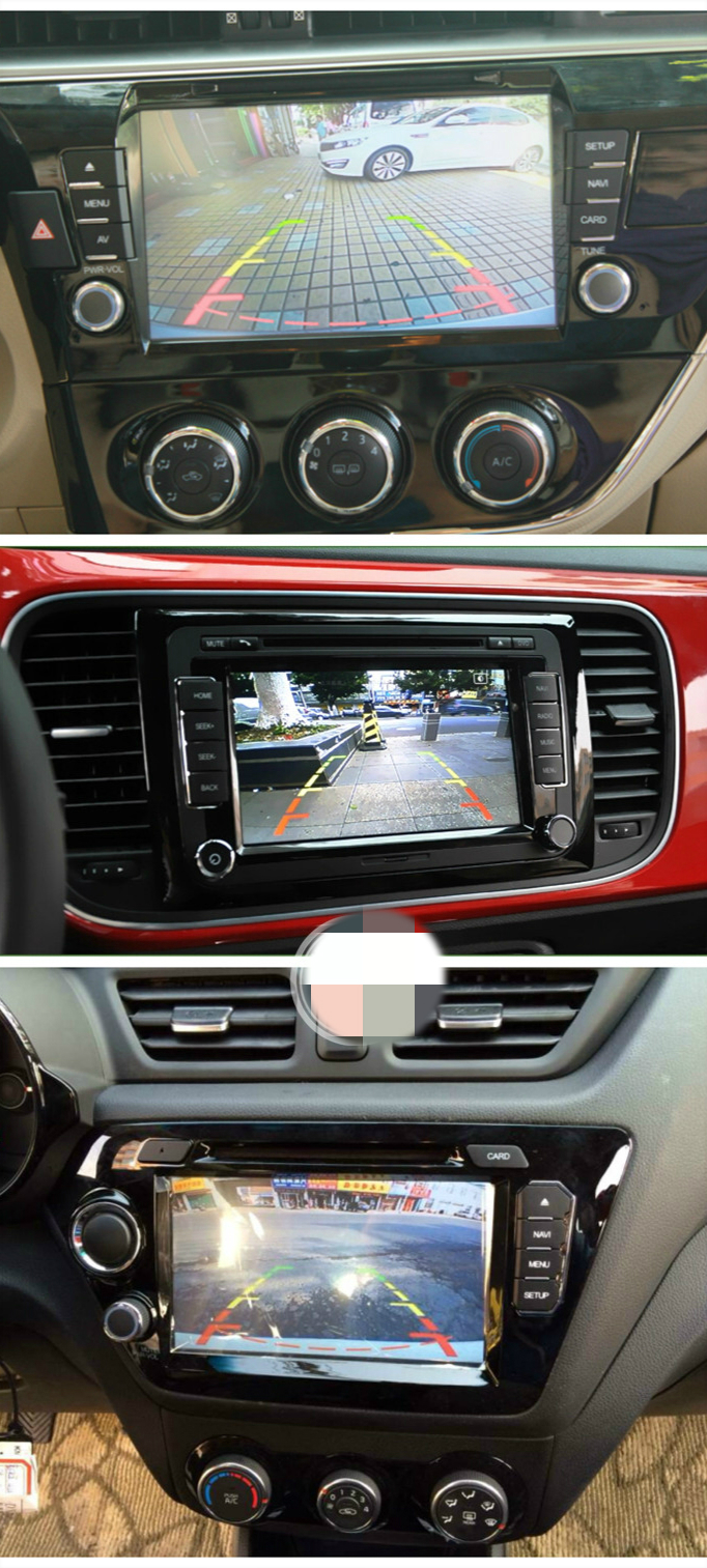 cklde适用于东风风神h30倒车影像s30原厂导航专用加装高清后视摄像头