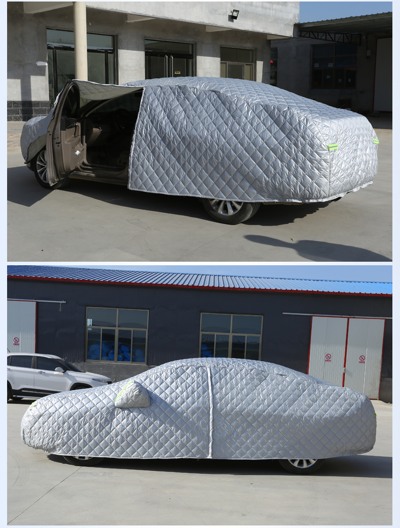 适用于大众途观l棉被保暖车衣车罩冬季加厚东北汽车防雪寒防霜车套防