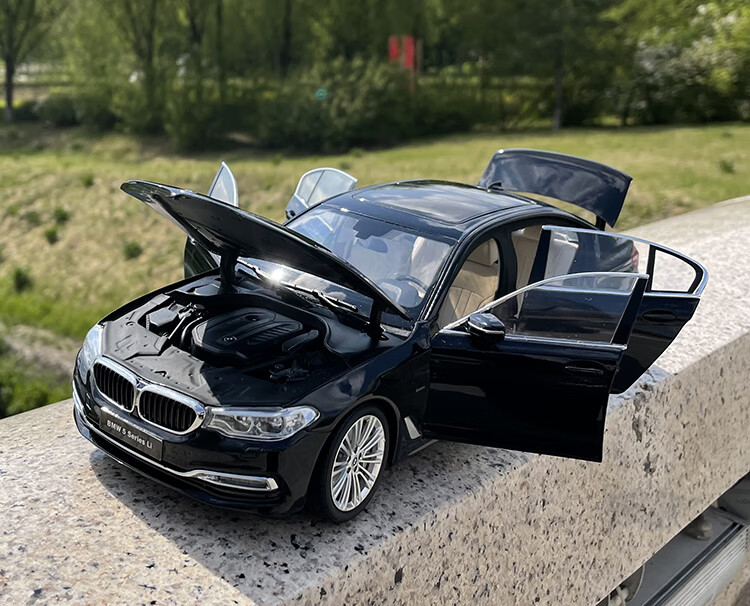 雨萱汽文kyosho京商宝马5系车模118bmw525g38540li仿真合金汽车模型