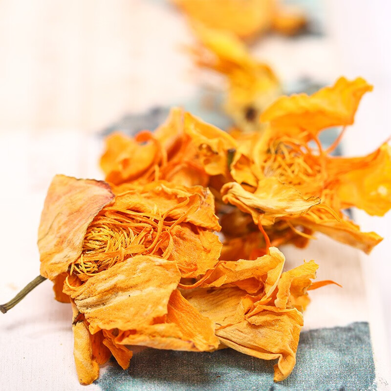 迎亿堂 金莲花 中药材 野生金莲干花 泡茶旱地莲 金梅草 100-500克