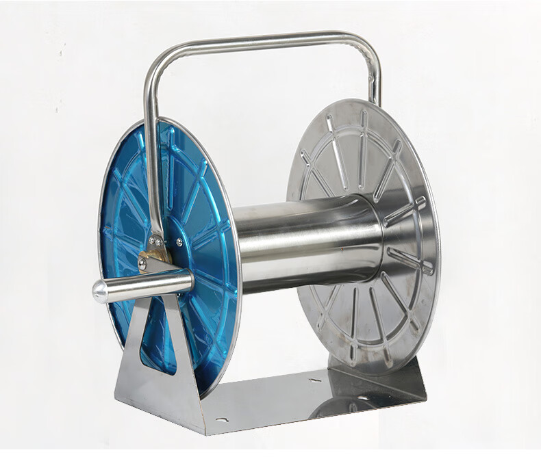 不锈钢水管摇管机浇水家用手提壁挂高压园艺园林收管水管车卷管器