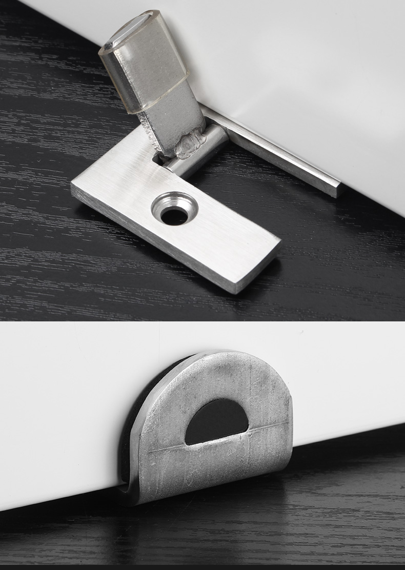 肯德基门专用门挡门阻麦当劳快餐厅门档定位器不锈钢材质免打孔