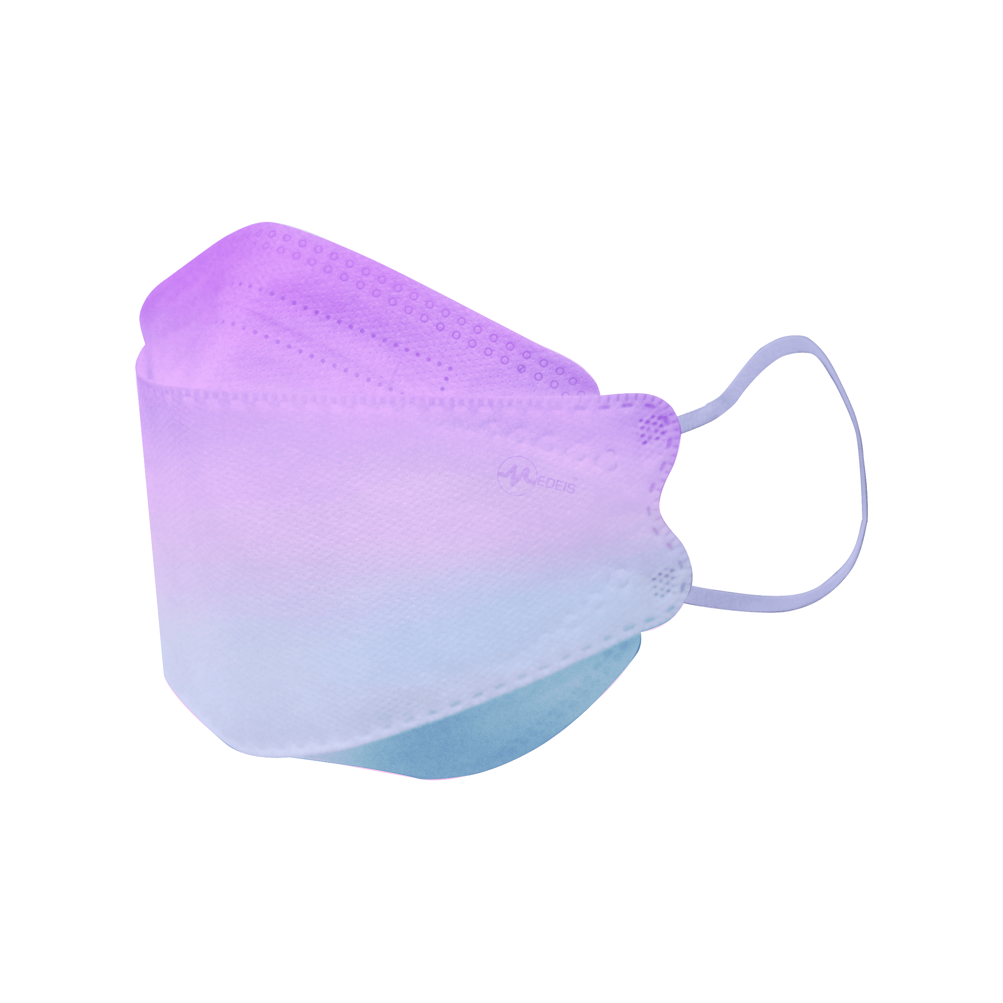 香港medeis鱼嘴立体4d一次用性三层口罩明星彩色防过敏 4d circus