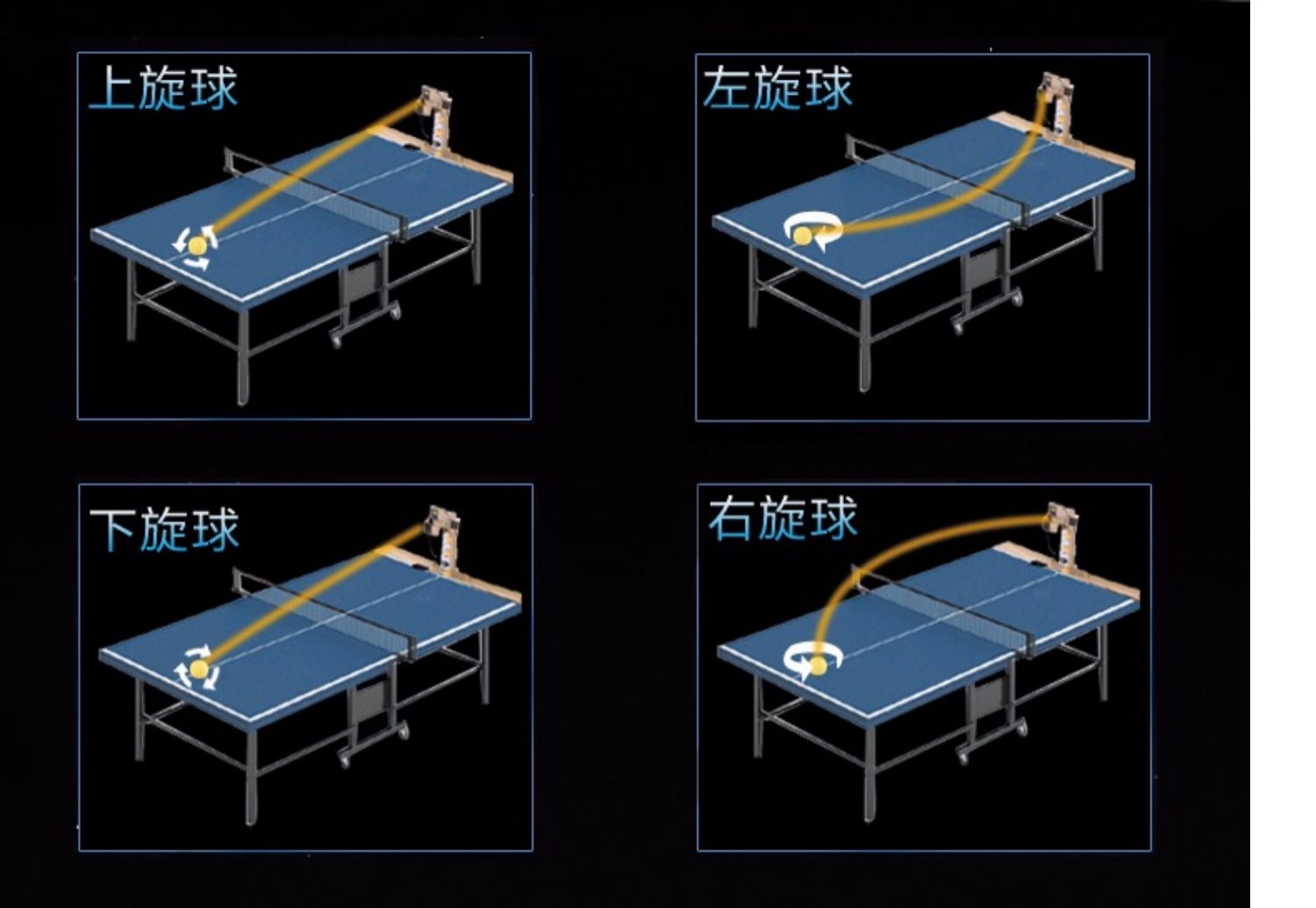 汇乓p6 专业乒乓球发球机 编程便携家用单人智能自动训练器发球器红同