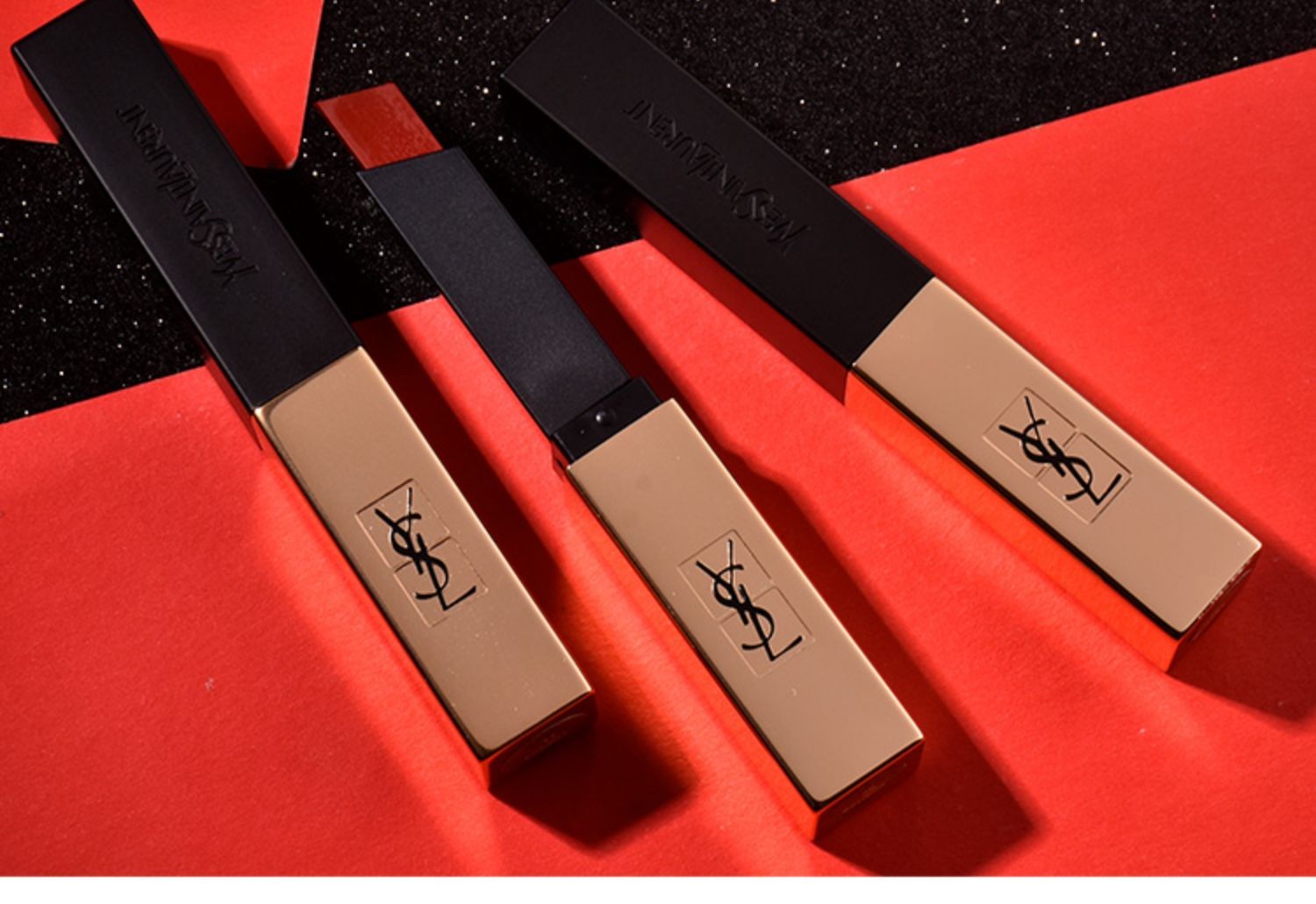 【官方直销】七夕礼物ysl圣罗兰小金条口红杨树林2128小银条107小粉条