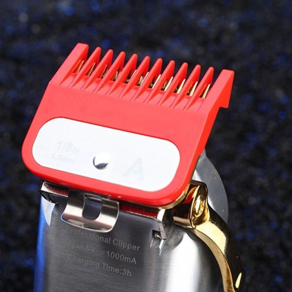 5和4.5mm理发配件理发推子卡尺定位梳油头电推剪限位梳美发工具 1.