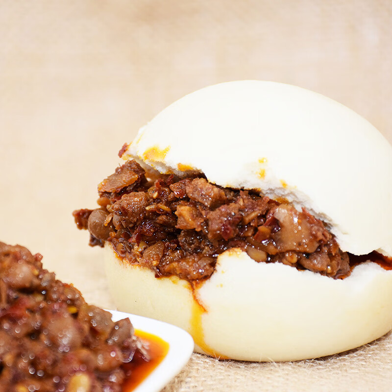 品高 八宝辣子陕西特产香辣牛肉味瓶装蒲城拌面下饭菜拌饭夹馍酱 八宝