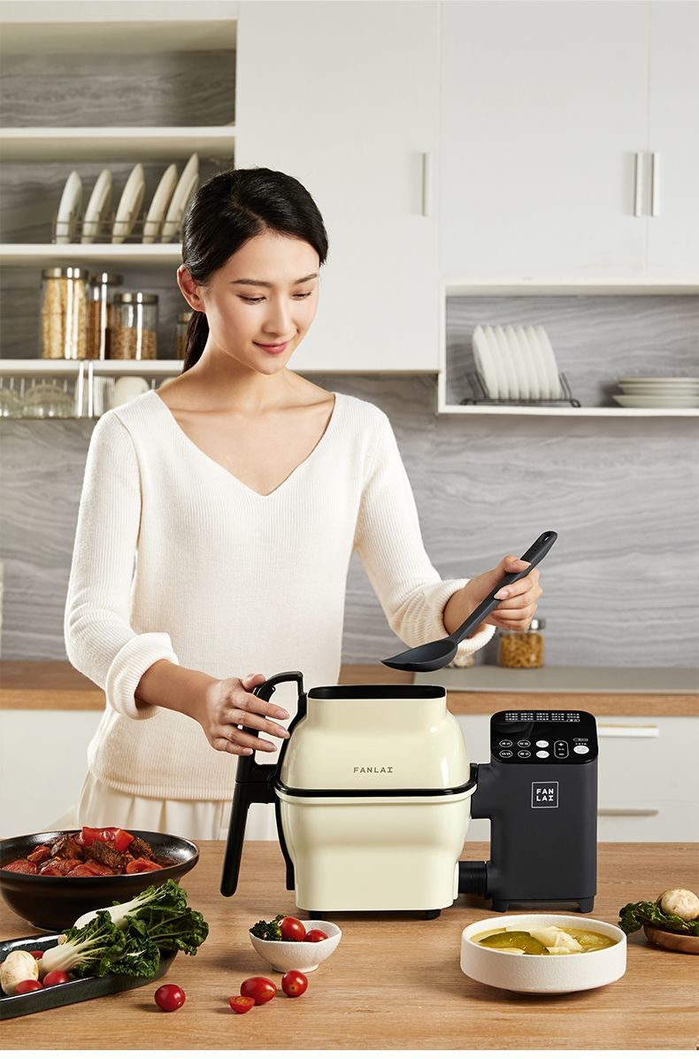 自动炒菜机懒人做饭炒饭机炒锅智能炒菜机器人家用2020新款naisida