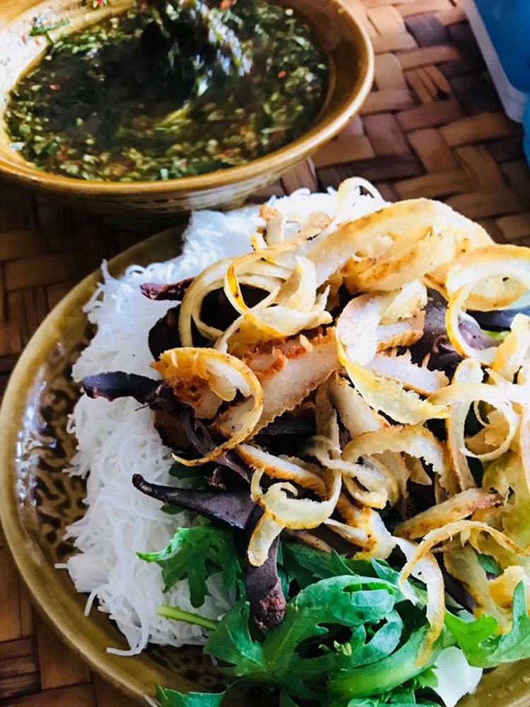 云南德宏撒撇米线傣族细米线半干浆米线纯农家小吃大米健康 【云南