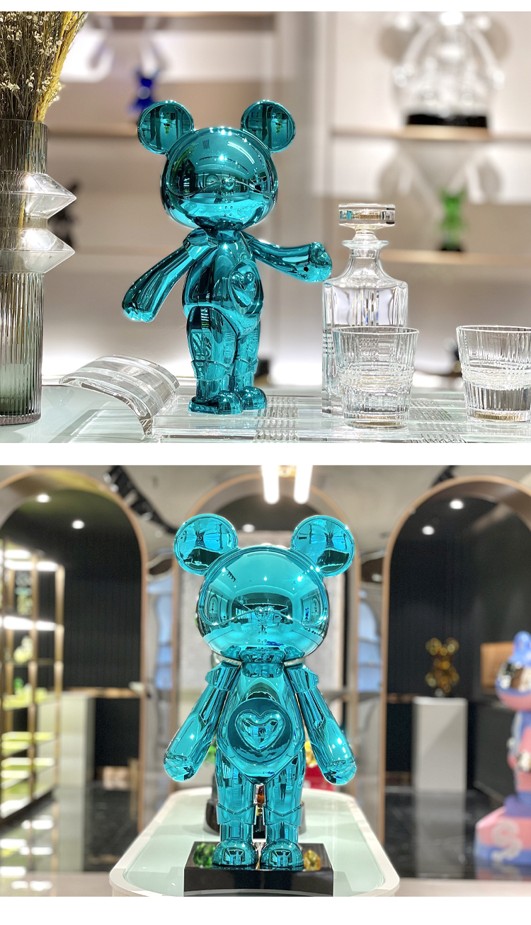 cosmos星际熊纯色电镀款收藏版玩具摆件生日礼物精美礼品新年礼物送礼