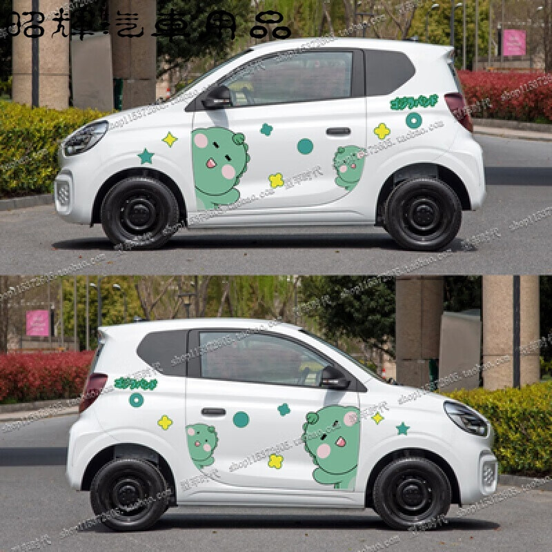 适用荣威科莱威clever车贴哆啦a梦车展车身贴纸小蚂蚁eq1装饰拉花款式