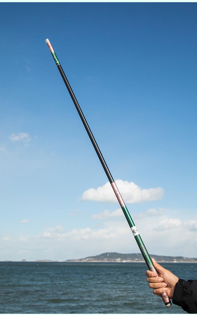 达瓦鹰台钓竿鱼竿手竿超轻超硬台钓竿鱼杆54米72手杆套装十大品牌同款