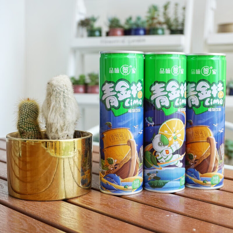 品味黎家青金桔果汁茶饮料罐装整箱夏日饮品海南特产植物饮料青金桔