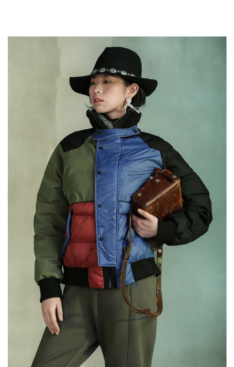 donoratico/达衣岩2020冬羽绒服(温柔的进化论之七) 近卫绿 xl【图片