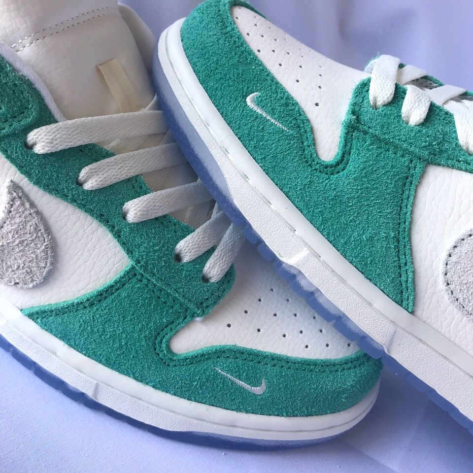 dunklow涡轮绿薄荷绿滑板鞋女金泫雅同款运动鞋男dunk涡轮绿纯原36