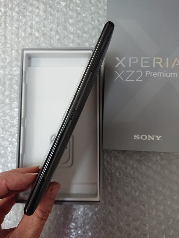 现货sony/索尼 xperia xz2 premium 手机 xz2p h8166 双卡黑色 64gb