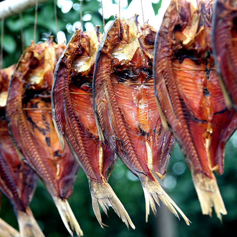 上海可发新品腊鱼湖南特产烟熏鱼咸鱼腊肉腊味干货整条腊鲢鱼腊草鱼