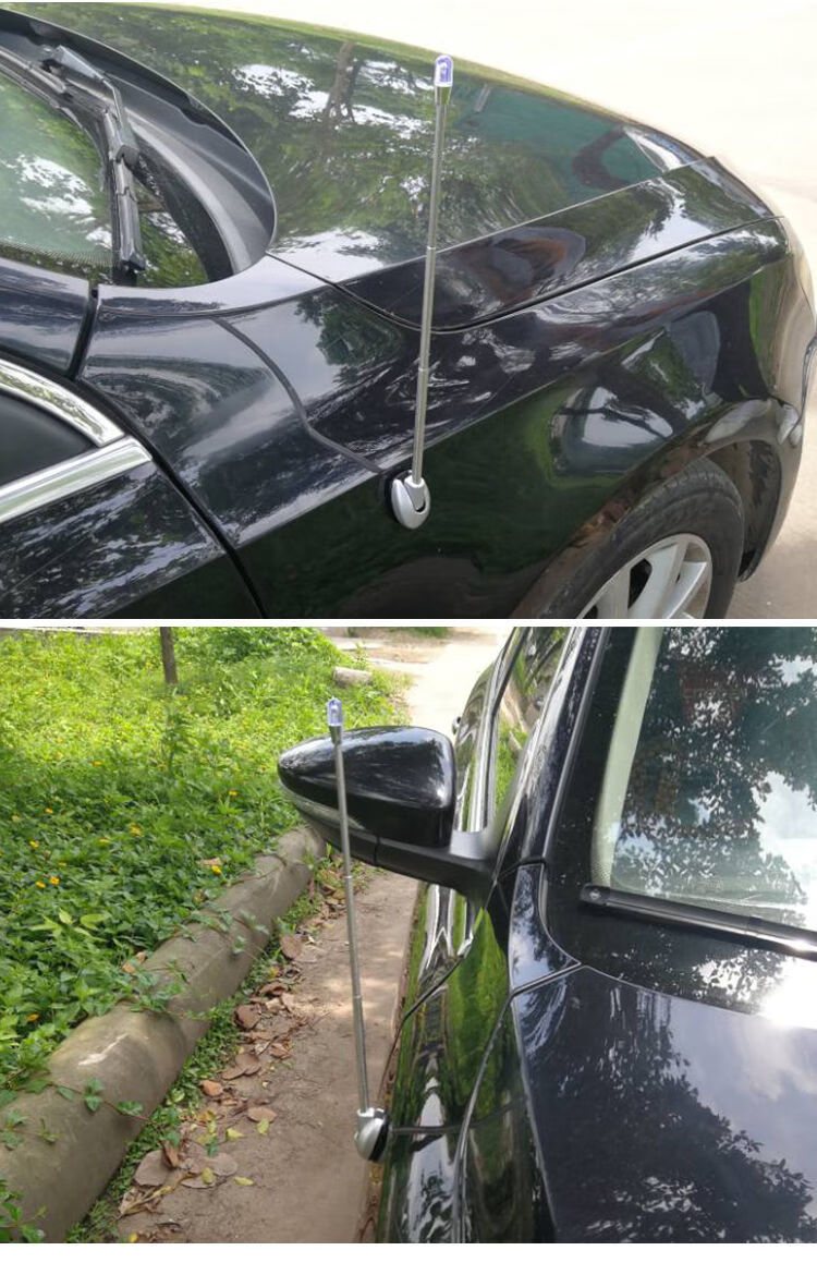 车载旗杆车用天线伸缩式导盲杆汽车改装天线车头装饰杆通用车载天线不