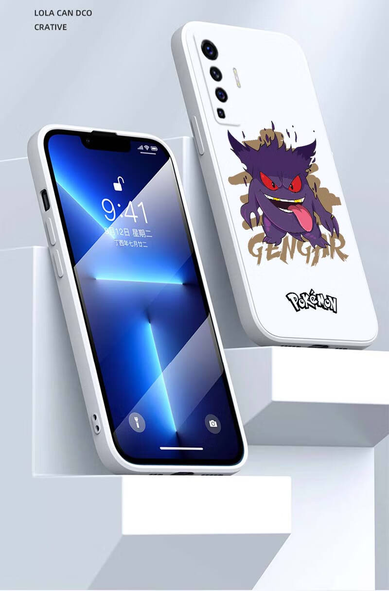 面壳iqooneo6手机壳耿鬼neo5se/神奇宝贝s15宝可梦iqoo9pro/7/8新款防