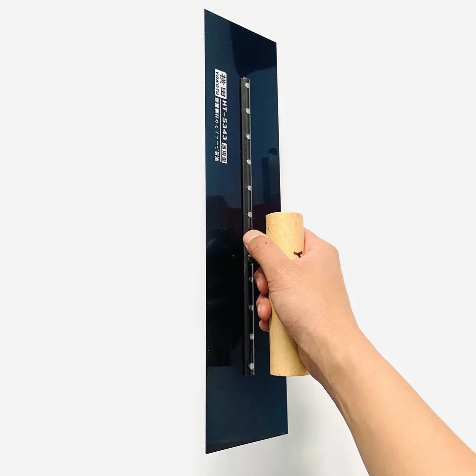 厂家直销横田40长通用抹子抹泥刀刮腻子批刀地坪漆施工工具【图片