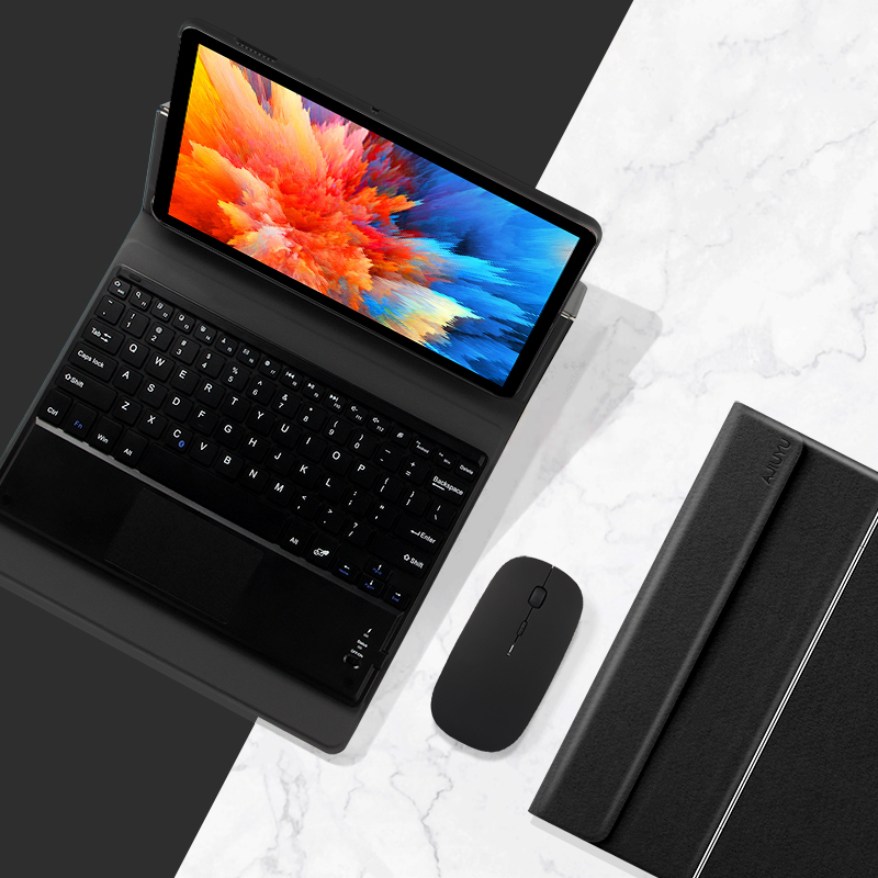 平板电脑二代蓝牙键盘2021新款学 爵士黑【转轴保护套】 2021款华硕