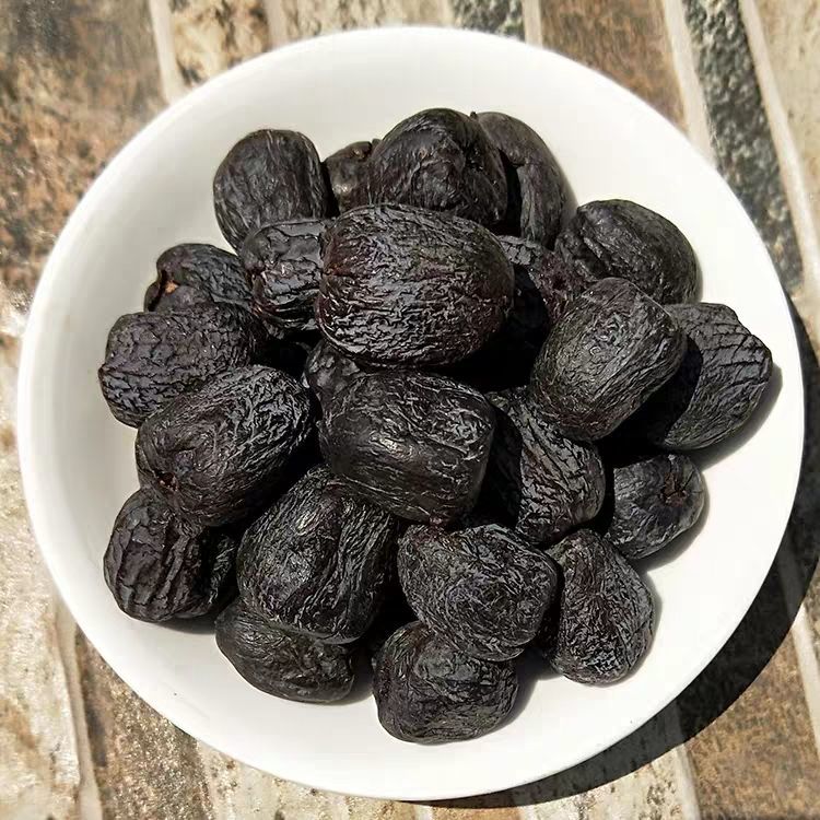 【买一斤送一斤】无核黑枣野生软枣君迁子柿枣子黑柿子50g 精品无核