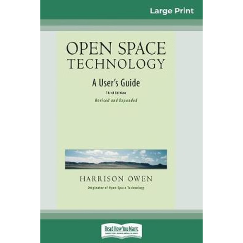 按需印刷Open Space Technology:A User's Guide (16pt Large Print Edition)[9780369307521]