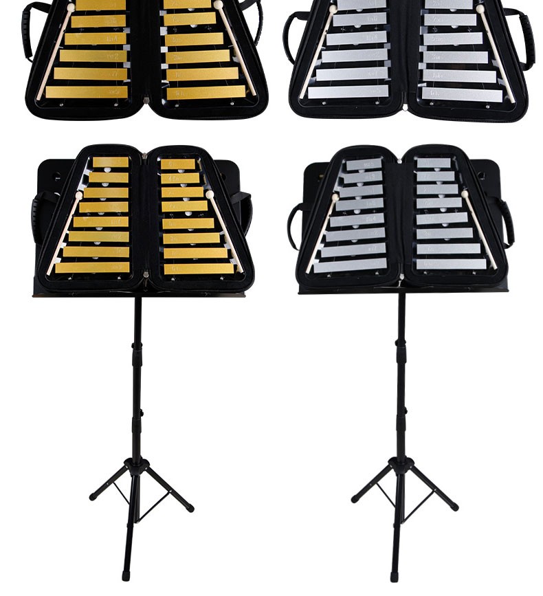 新宝幼儿园叮当小钟琴双排叮铛16音儿童乐器专业手敲琴十六音搭配琴架