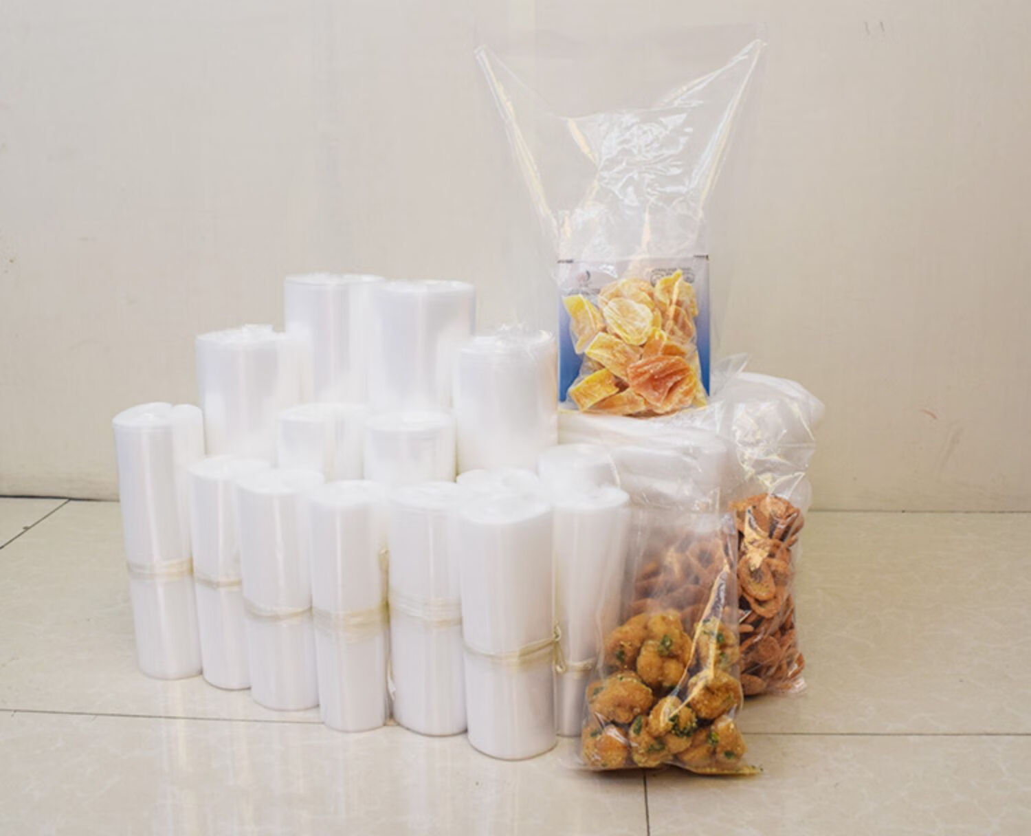 pe平口袋平口塑料袋加厚五金食品水产包装袋薄膜防潮防尘透明胶袋 24