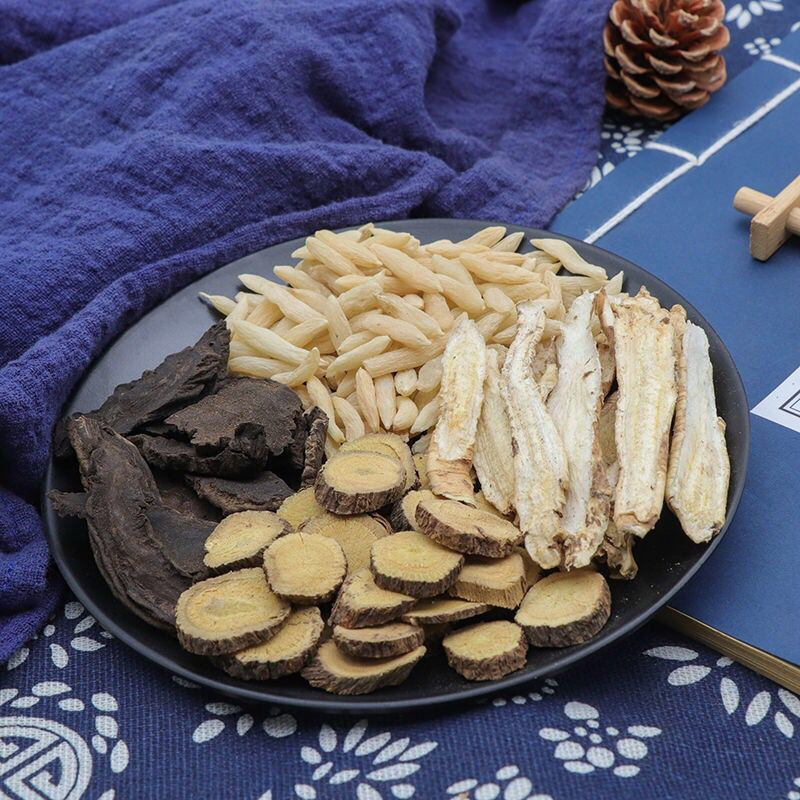 北京同仁堂原料玄麦甘桔茶 特级野生中药材 正宗无硫玄参麦冬桔梗生