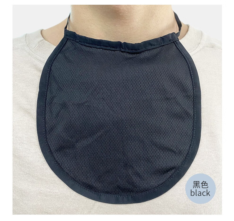 莹光 气切呼吸罩全喉切除防尘罩喉帘喉罩网面棉透气喉切气管插管家用