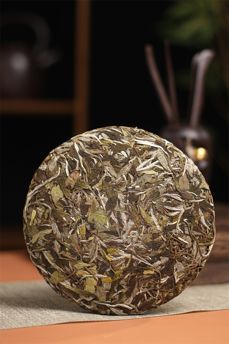 5折2021年福鼎老白茶毫香白牡丹茶饼明前高山老白茶