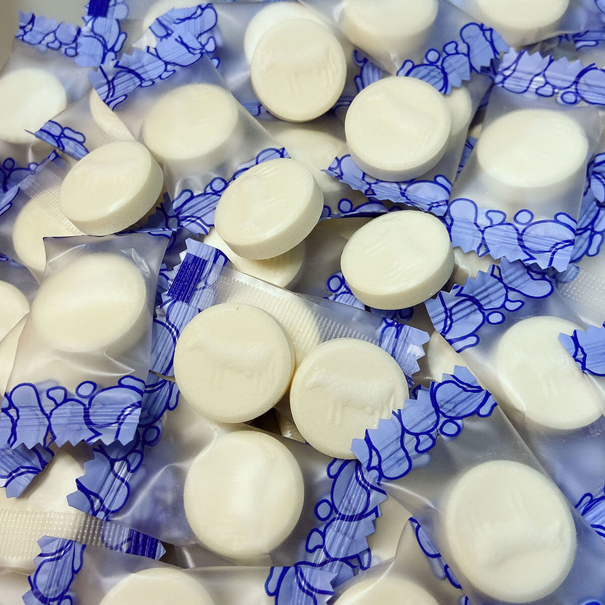 网奶酪糖方块糖立方牛干吃奶片果零食糖独立包装奶酪糖混合250g半斤