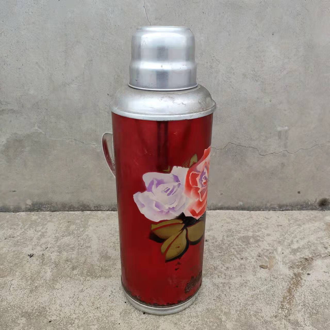 【京挑好货】鹿牌同款暖水瓶民俗怀旧老物件老式暖水瓶老保温水瓶壶绿