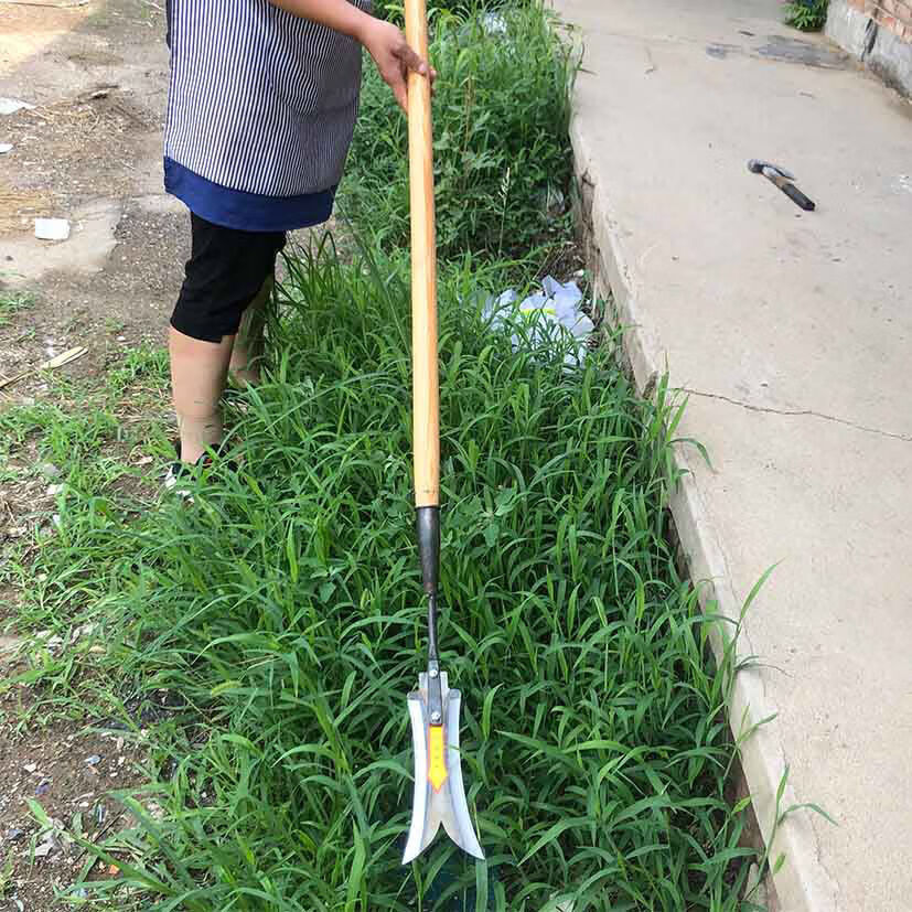 割草刀钐刀农用割草镰刀加厚全钢刀头加大库开荒割芦苇水草工具-mlhj