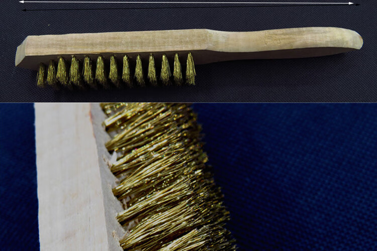 钢丝刷工业用除锈钢刷打磨工具铁刷子抛光烧烤刷子不锈钢硬毛不锈钢丝